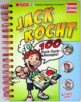 Jack kocht - 100 Ruck-Zuck-Rezepte! - Familien-Abenteuer-Kochbuch